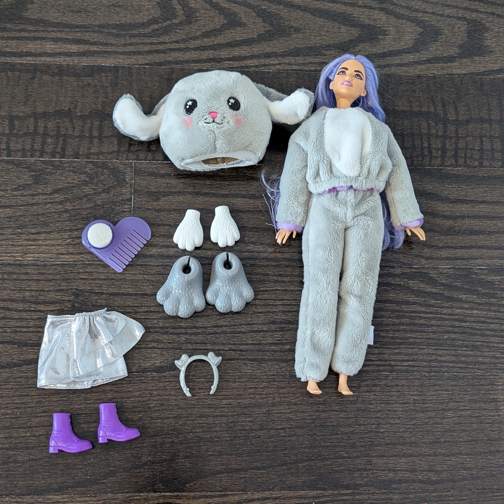 2/$25 Barbie Cutie Reveal Bunny Doll with Costume & Accessories